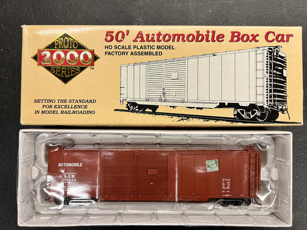 Proto 2000 Series 591509 Grand Trunk Western GTW 50' Automobile Box Car with end doors HO SCALE