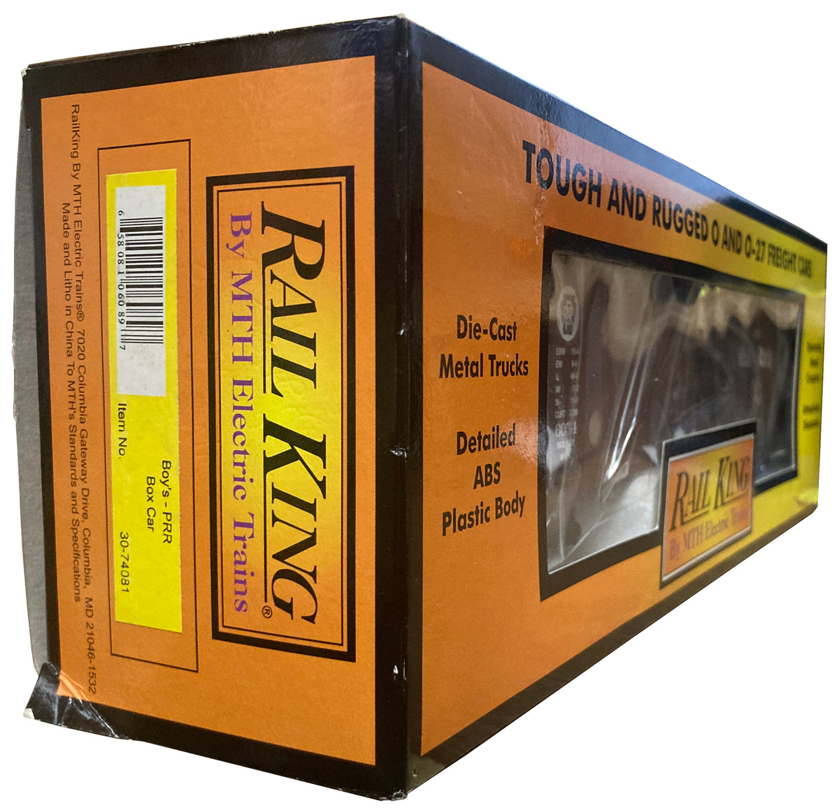 MTH 30 74081 Boy s PRR Pennsylvania Rail Road Box Car mth-30-74081-boy-s-prr-pennsylvania-rail-road-box-car