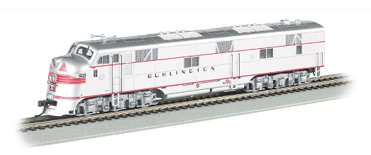 Bachmann 66603 Burlington CB&Q EMD E7 Locomotive DCC Sound HO Scale