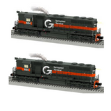 Lionel 2233102 GUILFORD / SPRINGFIELD TERMINAL LEGACY SD45 684 with Superbass 2233108 685 O Scale limited