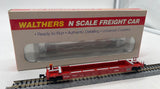 Walthers 932-8056 CANADIAN PACIFIC Stand-Alone Well Car Action Red N Scale Like New