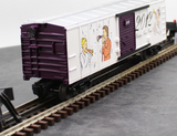MTH Railking 30-74658 New Year's RailKing Box Car O SCALE NEW Damaged Box