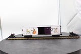MTH Railking 30-74658 New Year's RailKing Box Car O SCALE NEW Damaged Box