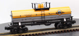 MTH Railking 30-8102 Denver & Rio Grande Die-Cast Tank Car Silver/Orange O SCALE NEW