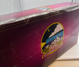 MTH Premier 20-69199 Santa Fe 2-Car 70' Streamlined Baggage/Coach Passenger Set Ribbed Sided O SCALE Like New