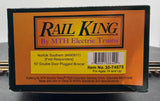 MTH Railking 30-74875 Norfolk Southern 50' Double Door Plugged Boxcar O SCALE Like New