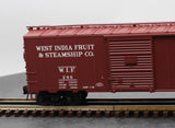Atlas Trainman 0515-4 O 40' West India Fruit 288 Sliding Door Box Car  Limited Edition  O SCALE Like New