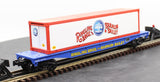 K-Line 6-21470 Ringling Bros Flat Car w/Container O SCALE Used Excellent