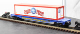 K-Line 6-21470 Ringling Bros Flat Car w/Container O SCALE Used Excellent