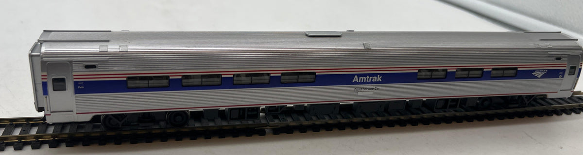 Bachmann 13117 Industries Silver Series 85' Amfleet Passenger Cafe Amt