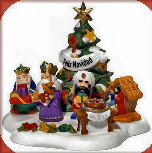 Department 56 56.56871 Christmas Around the World Feliz Navidad North Pole Series