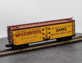 Atlas 3001518S Dewey and Almy Chemical Company 40' Wooden Reefer Car Steam Era Classics Used