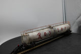 Atlas 6403-1 Royster ACF 33,000 GALLON TANK CAR O SCALE 3 rl WEATHERED AS IS Used Excellent