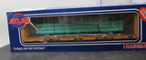 Atlas TRAINMAN 2001722S Bulkhead Flat Car 82004 with pipe load 3 rl Golden Spike Club Limited Edition O SCALE NEW