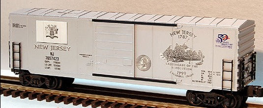 K-Line K765-7423 New Jersey Commemorative Classic Box Car Bank New