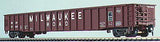 Walthers 932-3254 MILWAUKEE ROAD 65' Mill Gondola Kit  HO Scale NEW