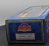 Atlas 6959-2 KANKAKEE, BEAVERVILLE & SOUTHERN FRONT RUNNER & 45 PINES TRAILER, 3 RL   O SCALE NEW