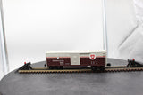 MTH 33-7410 Pennsylvania boxcar O SCALE Used Excellent Damaged Box