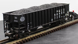 Weaver Ultra Line P&LE 68609 New York Central 3-Bay 3-Rail Coal Car O SCALE Used Excellent