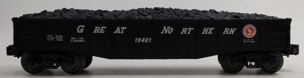 Lionel 6-19401 Great Northern GN Gondola with coal load