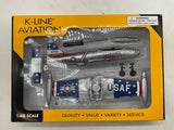 K-Line K-40232 O SCALE USAF F-84G Fighter Plane NEW