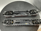 MTH Premier 20-69174 Pennsylvania 2-Car 70' Streamlined Baggage/Coach Passenger Set (Ribbed Sided) O Scale Like New