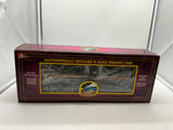 MTH Premier 20-98105 Northern Pacific Flat Car O Scale Like New Damaged Box