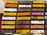 HO scale mystery bag! 3 Random Reefer/Boxcars with Kadee Couplers.