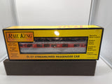 MTH Railking 30-6144 New Haven Streamlined Full-Length Vista Dome Car #435 O-27 Scale O SCALE Like New