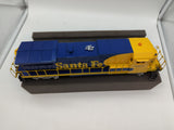 Lionel 6-18212 Santa Fe Dash 8 40B non powered B unit "8212  O SCALE Like New