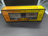 MTH Railking 30-71017 M.T.H. Electric Trains Box Car - M.T.H. Electric Trains (40th Anniversary) O SCALE Like New