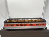 MTH Railking 30-6144 New Haven Streamlined Full-Length Vista Dome Car #435 O-27 Scale O SCALE Like New