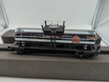 MTH Railking 30-4208A Gulf Pennsylvania Chrome Tank Gulf 10278. O SCALE Like New