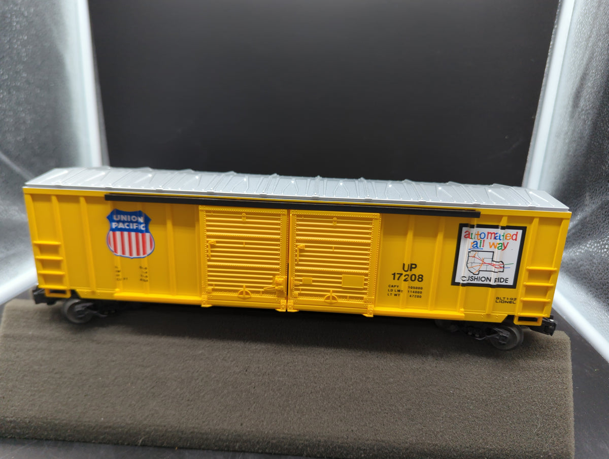 Lionel 6-17208 Union Pacific UP 50 double door boxcar O scale train st