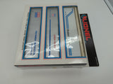 Lionel 6-12784 set of 3 intermodal containers Boston & Maine, Union Pacific UP, SCL/L&N 3  O scale Used