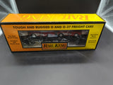 MTH Railking 30-7624 Auto Transport Flat Car - MTH Auto w/Ertl '64 Vettes #1964. O SCALE NEW
