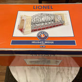 Lionel 6-32999 standard gauge Hellgate bridge (red and cream) O SCALE Like New