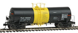 Walthers Proto 920-100024 or 920-100047 or 920-100048 Trinity 40' 14k gallon molten sulfur tank car Yellow Band HO SCALE PLEASE SELECT ROAD NUMBER