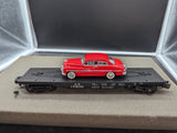 Atlas 1004203-2 New Haven Flat Car with Automobile Road # 17836 O SCALE Used Excellent