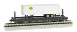Bachmann 16753 New York Central NYC Flat Car with Piggy Back Trailer N Scale