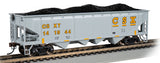 Bachmann 17615 40' QUAD HOPPER - CSX #141944 (GRAY & YELLOW) HO SCALE NEW