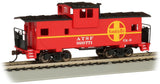 Bachmann 17704 Santa Fe Red 36' Wide-Vision Caboose #999771 HO Scale