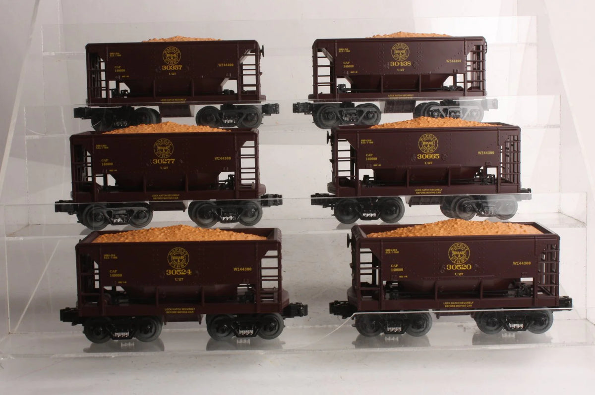 MTH Premiere Scale 2097507 DM&IR Ore Car with Ore Load 6Car Set