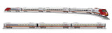 Lionel 2122140 ATSF Santa Fe Acela High Speed Legacy Train Set WITH 2127440 Expansion Pack Built To Order 2021 BTO Limited