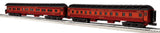 Lionel 2133390 Gulf Mobile & Ohio GM&O PA AA Set Legacy #290/291 with 2127490 Passenger 2 Pack A 2127500 Passenger 2 Pack B Passenger 2127510 Passenger 2 pack C and 2127520 StationSounds Diner car BTO o scale
