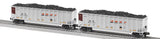Lionel 2243010 BNSF Rotary Gondola 4 Pack o scale new
