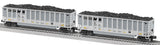 Lionel 2243030 Norfolk Southern NS Rotary Gondola 4 Pack