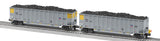 Lionel 2243090 Union Pacific UP 2 Pack Gondola