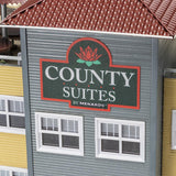 Menards 279-5142 County Suites Hotel HO scale NEW