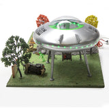 Menards 279-8287 War of the Worlds Animated UFO Scene O Scale Limited
